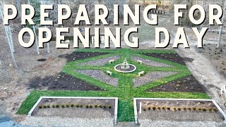 Preparing The Signature Garden For Opening Day [upl. by Garate695]