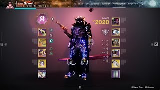 Destiny 2 Concealed Void Master lost sector with Perfect Choir of one Hunter build [upl. by Aret]