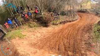 Hawkstone Park International MX 2023  EMX125  20 mins of Starts Practice and Qualifying [upl. by Tebasile]