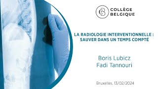 La radiologie interventionnelle  sauver dans un temps compté [upl. by Asiak]