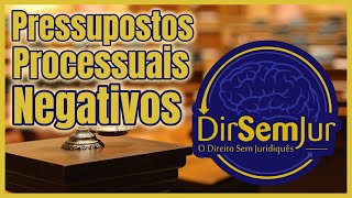 Pressupostos Processuais Negativos Perempção Litispendência e Coisa Julgada novo CPC [upl. by Ruenhcs]