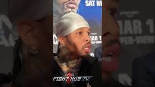 Gervonta Davis on People Saying He’s Afraid of Stevenson GervontaDavis  ShakurStevenson Boxing [upl. by Liakim667]