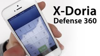 Review XDoria Defense 360 Super Thin Transparent iPhone 5 Case [upl. by Sabelle]