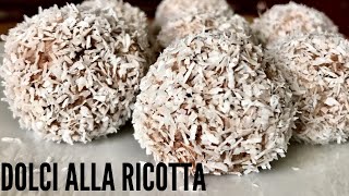 DOLCI ALLA RICOTTA per stupire tutti con un buonissimo DOLCE SENZA COTTURA [upl. by Selec]