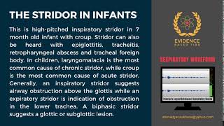 STRIDOR IN INFANT  PULMONARY SOUNDS  PROJECT CPAT  DOCTOR SUKHERA GOLD MEDALIST [upl. by Osmond983]