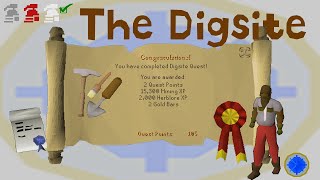 OSRS The Digsite Quest Guide  Ironman Approved [upl. by Andromede316]