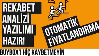 Rekabet Analizi Dinamik Fiyatlandırma Yazılımı Hazır  Amazon Yurtdışı için de Yapabiliriz [upl. by Muriah245]