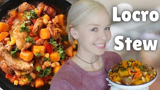 Trying Locro Stew Hearty Meat Stew  Cook amp Eat With Me [upl. by Afnin603]