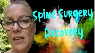 My progress following spinal surgery 2021 acdf cervicalmyelopathy degenerative [upl. by Vastha384]