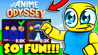 Anime Odyssey IS SO MUCH FUN Anime Odyssey Simulator [upl. by Alimat]