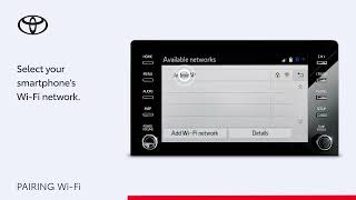 Toyota How To Wifi Pairing [upl. by Jaquith]