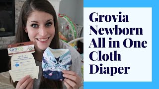 Grovia Newborn AllInOne Diaper  OverviewReview [upl. by Hara]