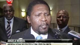 Agela Merkel termina visita a Angola 2 Parte [upl. by Ornie]