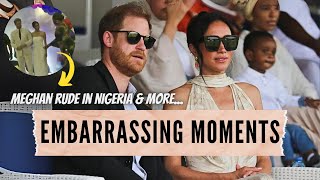 Meghan Markle amp Prince Harrys EMBARRASSING Behavior [upl. by Lazos]