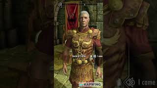 General Tullius and Ulfric Stormcloak threaten me with prison Skyrim Anniversary Edition [upl. by Asnarepse]