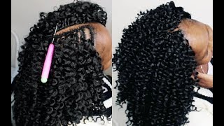 VERY EASY CROCHET BRAIDS  HOW TO [upl. by Joellyn]