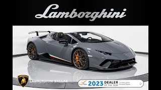 2018 Lamborghini Huracan Performante Spyder L1628 [upl. by Rosner360]