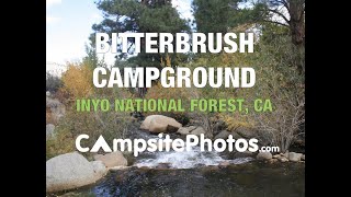 Bitterbrush Campground  Inyo National Forest CA [upl. by Marja]