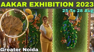 Aakar Exhibition 2023 india expo mart greater noida  Aakar expo greater noida [upl. by Bullivant]