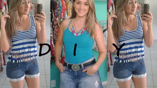 Customizar roupas DIY por Mariany Aquino [upl. by Hgielac]