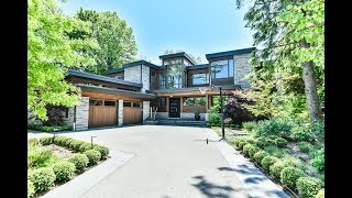 Unique Contemporary Custom Build House Oakville  Premium Walkthrough Virtual Tour [upl. by Eirovi]