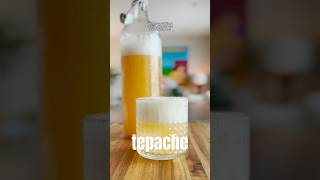 Tepache recipe vegan pineapple fermented fermentation drink [upl. by Kincaid]