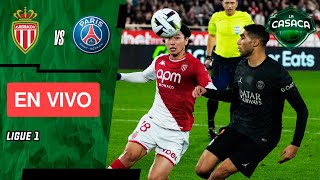 🚨 MONACO vs PSG EN VIVO 🔥 LIGUE 1  MBAPPE TITULAR [upl. by Mayman147]