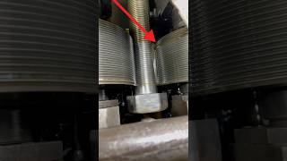 Threading Of Huge Bolt😲 shorts satisfying threading [upl. by Cal695]