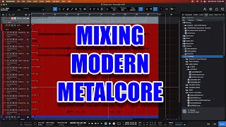 MIXING MODERN METALCORE LIVE [upl. by Milore]