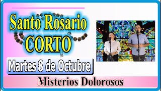 Santo Rosario EN VIVO de hoy martes 8 de octubre 🌼MISTERIOS DOLOROSOS 🌼 Rosario de hoy a la Virgen [upl. by Anyd]