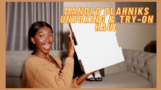 Manolo Blahnik Shoe Unboxing  I saved up to 60 off [upl. by Anitsuj782]