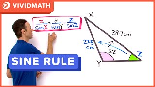 Finding Angles Using The Sine Rule  VividMathcom [upl. by Kuhlman]