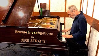 Haim Shapira piano Private Investigations by DIRE STRAITS [upl. by Eirok]