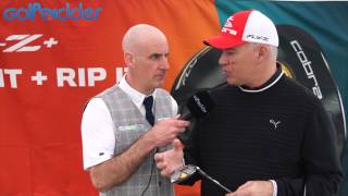 Cobra FlyZ Hybrid Review with Tom Olsavsky from Cobra at 2015 PGA Show [upl. by Brittni225]