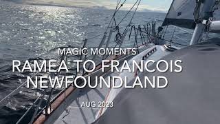 Sailing to Francois Newfoundland [upl. by Yebba245]