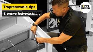 Traprenovatie tips  Aflevering 7 Trenovo verlichting installeren [upl. by Grevera]