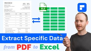 Extract Specific Data from PDF to Excel [upl. by Cato]