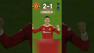 RONALDO HATTRICK VS SPURS Man utd vs tottenham Ronaldo AURA [upl. by Lang306]