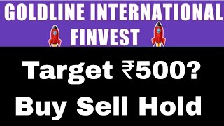 goldline international finvest ltd  Next Target 2024 [upl. by Orfield371]