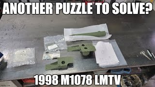 Abel LMTV build part 204 Armored cab lift cylinder reinforcementsupgrade kit [upl. by Lexa]