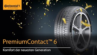 ÖAMTC Testsieger  Continental PremiumContact™ 6 [upl. by Ordnael571]