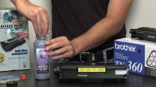 Toner Refill Kit for Brother  how to refill Brother toner cartridges using toner refills [upl. by Ammeg]