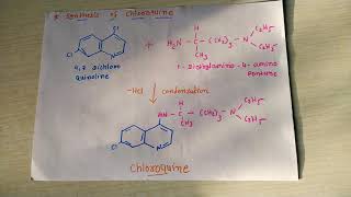 Synthesis of pamaquine and chloroquine [upl. by Sanderson308]