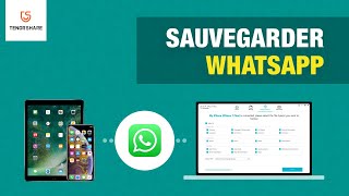 Sauvegarde WhatsApp Comment sauvegarder des messages WhatsApp iPhone [upl. by Brandwein]