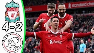 Liverpool  Ajax 42  All Goals amp Highlights  Legends Charity Match [upl. by Rachel]