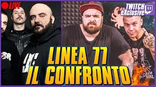 LINEA 77 live al CONFRONTO con gli Arcade Boyz [upl. by Negyam]