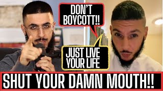 quotDONT BOYCOTT IRAEL amp ENJOY YOUR LIFEquot  MESSAGE TO SHAMEL3SS MAN [upl. by Amabelle]