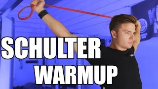 SCHULTER WARMUP ROUTINE  Schulter richtig aufwärmen [upl. by Oijile282]