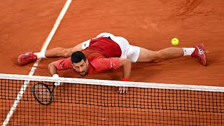 25 Times Novak Djokovic Defied Science [upl. by Jd]