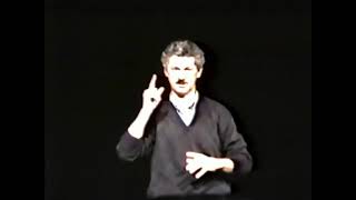 1991 National ASL Literature Conference Performance of Clayton Valli [upl. by Quillon]